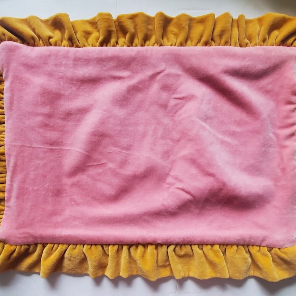 NEW Velvet Ruffle Throw pillows - Picture 8 of 11